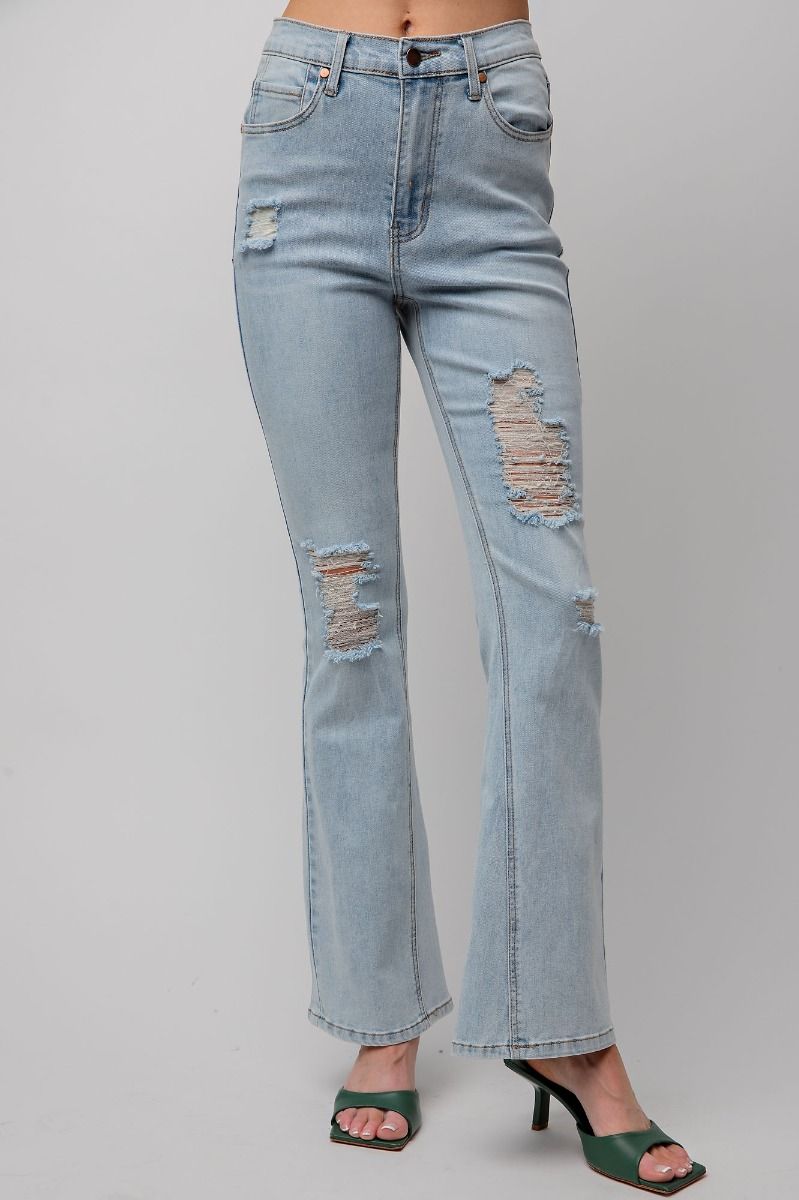 Strecth Wash Denim Pants