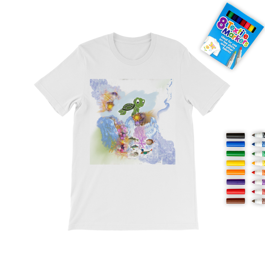 Under the Sea Colouring T-Shirt