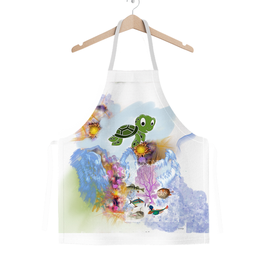 Under the Sea Classic Sublimation Adult Apron