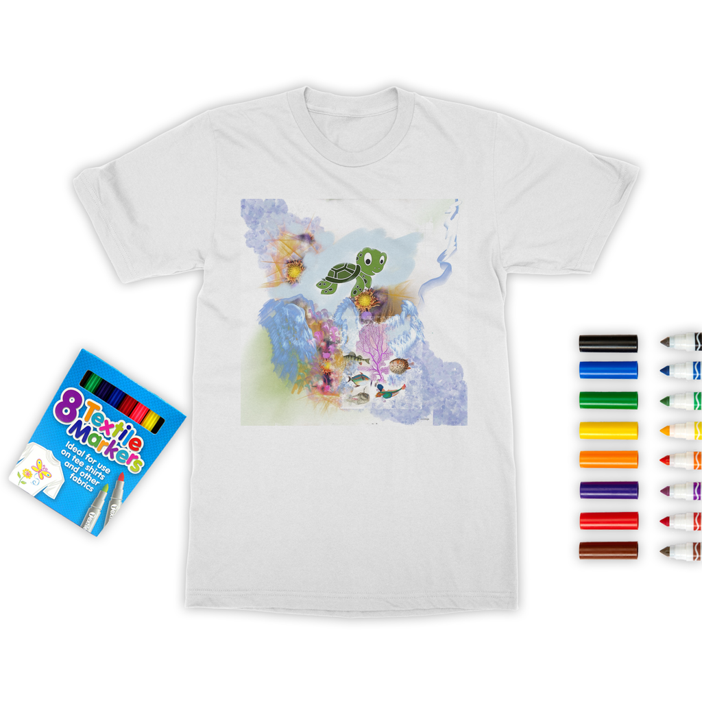 Under the Sea Colouring T-Shirt