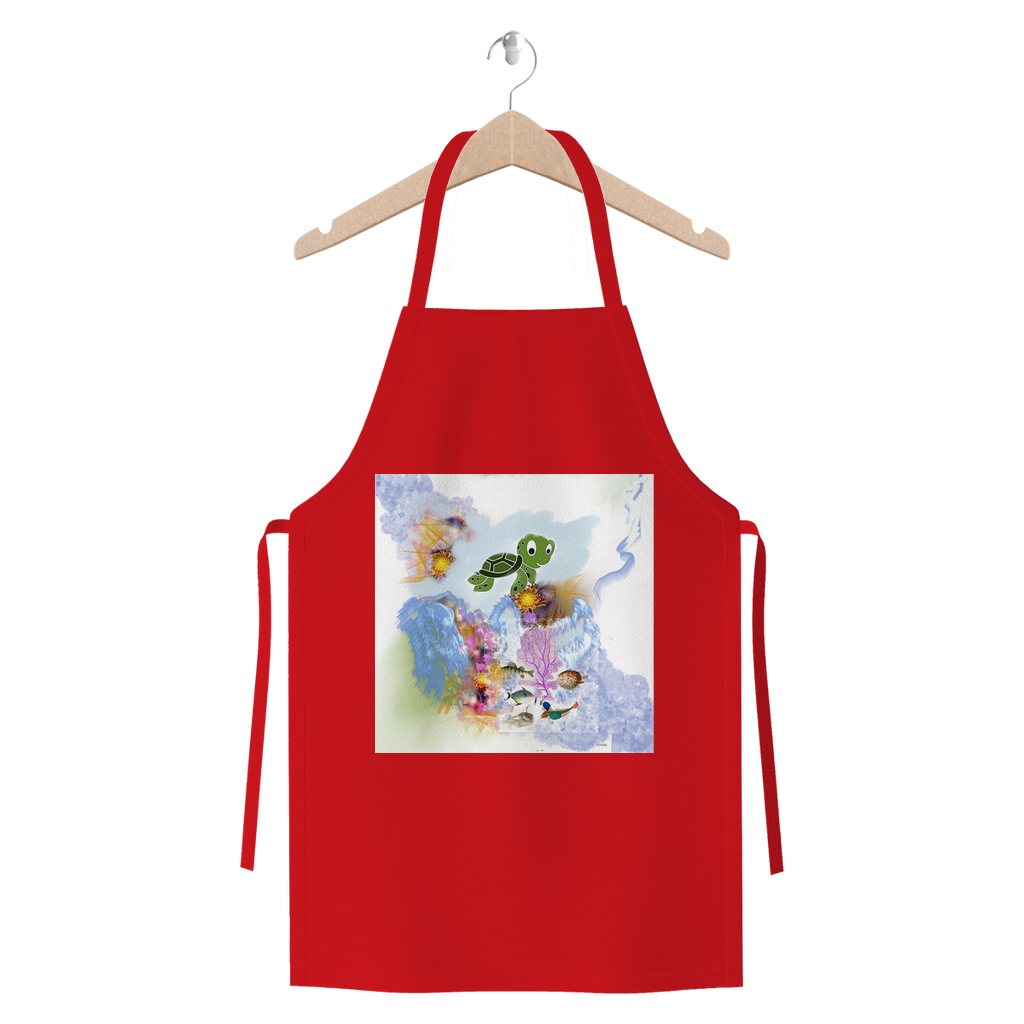 Under the Sea Premium Jersey Apron